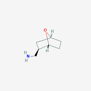 molecular formula C7H13NO B2872303 外消旋-[(1R,2R,4S)-7-氧杂双环[2.2.1]庚-2-基甲基]胺 CAS No. 1821715-54-1