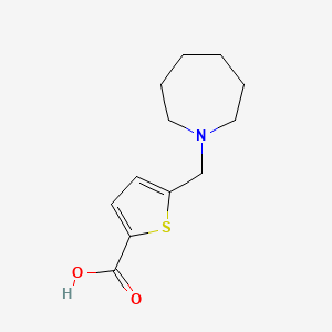 5-(Azepan-1-ylmethyl)thiophene-2-carboxylic acid
