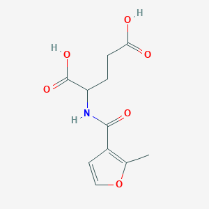molecular formula C11H13NO6 B2872345 N-(2-甲基-3-呋喃基)谷氨酸 CAS No. 1396963-14-6