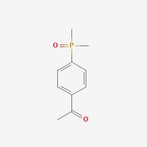 molecular formula C10H13O2P B2872368 1-(4-二甲基磷酰苯基)乙酮 CAS No. 2551117-86-1