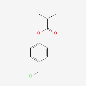 4-(Chloromethyl)phenyl 2-methylpropanoate