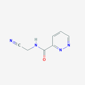 N-(Cyanomethyl)pyridazine-3-carboxamide