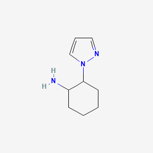2-(1H-pyrazol-1-yl)cyclohexan-1-amine
