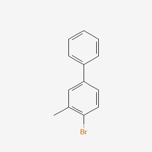 molecular formula C13H11Br B2872516 4-Bromo-3-methyl-1,1'-biphenyl CAS No. 92022-07-6