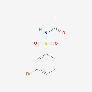 N-(3-Bromobenzenesulfonyl)acetamide