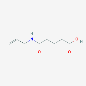 molecular formula C8H13NO3 B2872770 5-氧代-5-(丙-2-烯-1-氨基)戊酸 CAS No. 103980-33-2