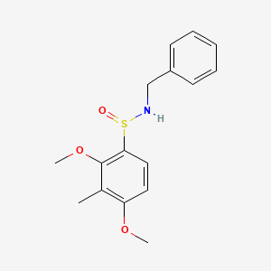 N-benzyl-2,4-dimethoxy-3-methylbenzenesulfinamide