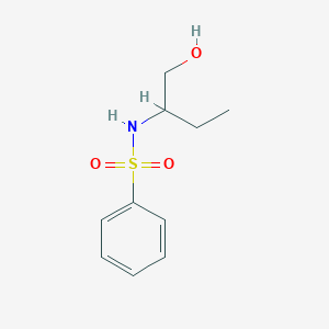 B2872961 N-(1-hydroxybutan-2-yl)benzenesulfonamide CAS No. 791786-38-4
