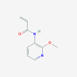 molecular formula C9H10N2O2 B2873059 N-(2-甲氧基吡啶-3-基)丙-2-烯酰胺 CAS No. 1153504-26-7