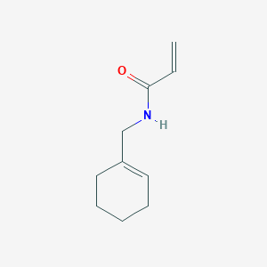 N-(Cyclohexen-1-ylmethyl)prop-2-enamide