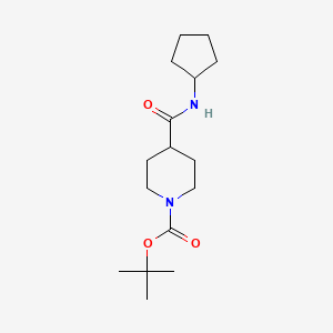 N-Cyclopentyl 1-boc-piperidine-4-carboxamide