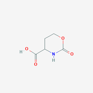molecular formula C5H7NO4 B2873258 2-氧代-1,3-恶嗪烷-4-羧酸 CAS No. 1543317-50-5