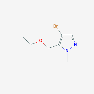 4-bromo-5-(ethoxymethyl)-1-methyl-1H-pyrazole