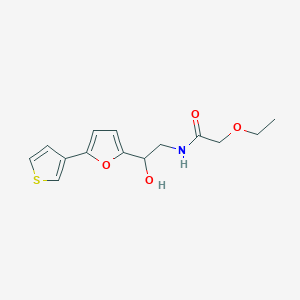 2-ethoxy-N-(2-hydroxy-2-(5-(thiophen-3-yl)furan-2-yl)ethyl)acetamide