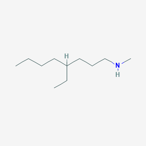 molecular formula C11H25N B2873466 (4-Ethyloctyl)(methyl)amine CAS No. 1272935-67-7