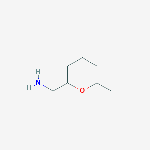 (6-Methyloxan-2-yl)methanamine