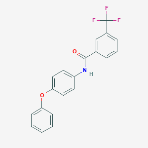 molecular formula C20H14F3NO2 B287383 N-(4-phenoxyphenyl)-3-(trifluoromethyl)benzamide 