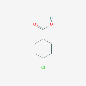 molecular formula C7H11ClO2 B2873830 4-Chlorocyclohexane-1-carboxylic acid CAS No. 56447-20-2