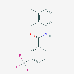 molecular formula C16H14F3NO B287386 N-(2,3-dimethylphenyl)-3-(trifluoromethyl)benzamide 