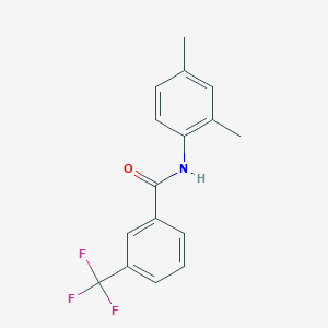 molecular formula C16H14F3NO B287387 N-(2,4-dimethylphenyl)-3-(trifluoromethyl)benzamide 