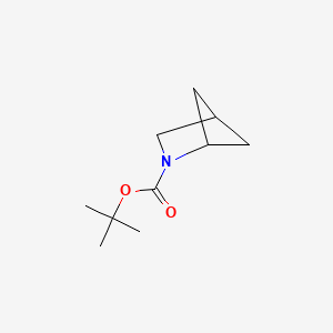 molecular formula C10H17NO2 B2874014 tert-Butyl 2-azabicyclo[2.1.1]hexane-2-carboxylate CAS No. 467454-33-7