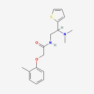 N-(2-(dimethylamino)-2-(thiophen-2-yl)ethyl)-2-(o-tolyloxy)acetamide