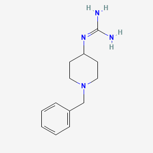 molecular formula C13H20N4 B2874182 1-(1-苄基哌啶-4-基)胍 CAS No. 233664-88-5