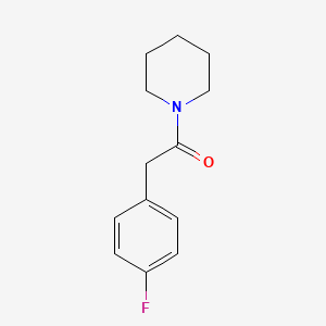 2-(4-Fluorophenyl)-1-piperidin-1-ylethanone