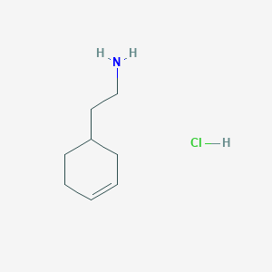 molecular formula C8H16ClN B2874290 [2-(3-环己烯-1-基)乙基]胺盐酸盐 CAS No. 2055089-71-7