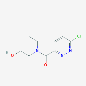 6-chloro-N-(2-hydroxyethyl)-N-propylpyridazine-3-carboxamide