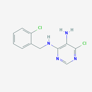 5-Amino-4-chloro-6-o-chlorobenzylaminopyrimidine