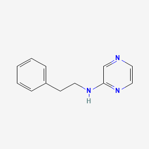 molecular formula C12H13N3 B2874544 N-phenethyl-2-pyrazinamine CAS No. 549503-21-1