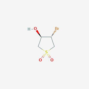 (3R,4S)-4-bromo-1,1-dioxothiolan-3-ol