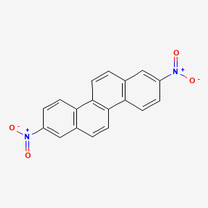 molecular formula C18H10N2O4 B2874611 2,8-Dinitrochrysene CAS No. 50637-60-0