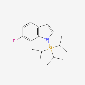 6-fluoro-1-(triisopropylsilyl)-1H-indole
