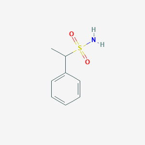 molecular formula C8H11NO2S B2874681 1-Phenylethane-1-sulfonamide CAS No. 502635-04-3