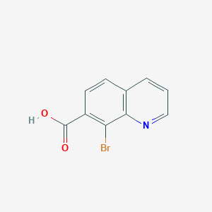molecular formula C10H6BrNO2 B2874700 8-溴喹啉-7-羧酸 CAS No. 1312134-45-4
