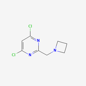 2-[(Azetidin-1-yl)methyl]-4,6-dichloropyrimidine