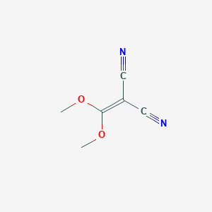 molecular formula C6H6N2O2 B2874843 2-(Dimethoxymethylidene)propanedinitrile CAS No. 64672-72-6