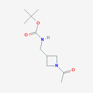 Tert-butyl (1-acetylazetidin-3-yl)methylcarbamate
