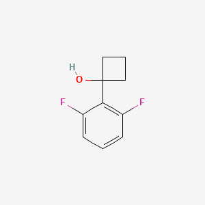 1-(2,6-Difluorophenyl)cyclobutan-1-ol