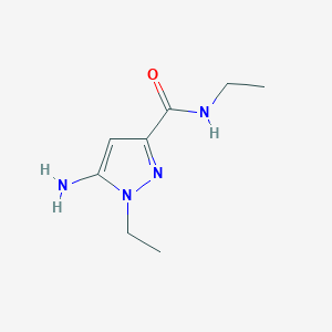 5-amino-N,1-diethyl-1H-pyrazole-3-carboxamide