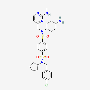 molecular formula C30H39ClN6O4S2 B2874924 Delta松酰胺 2 CAS No. 2088485-34-9