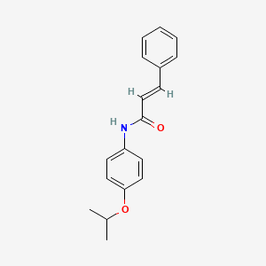 N-(4-isopropoxyphenyl)cinnamamide