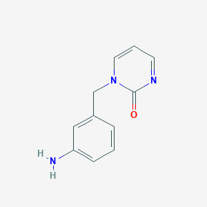 1-[(3-Aminophenyl)methyl]-1,2-dihydropyrimidin-2-one