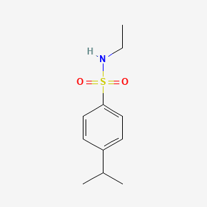 molecular formula C11H17NO2S B2875173 N-ethyl-4-propan-2-ylbenzenesulfonamide CAS No. 875327-07-4