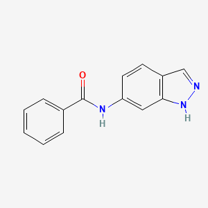 N-(1H-indazol-6-yl)benzamide