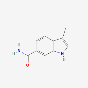 1H-Indole-6-carboxamide, 3-methyl-