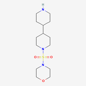 4-[(4-(4-Piperidyl)piperidyl)sulfonyl]morpholine