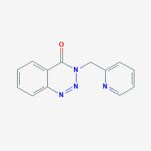3-Pyridin-2-ylmethyl-3H-benzo[d][1,2,3]triazin-4-one